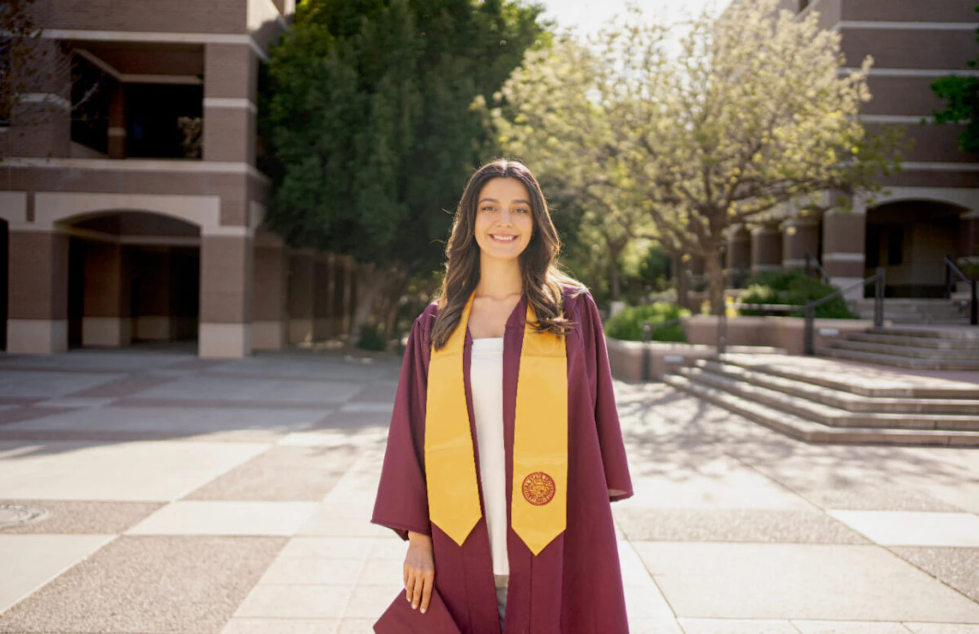 Grecia Cubillas graduating from Arizona State University. (Photo courtesy of Grecia Cubillas)