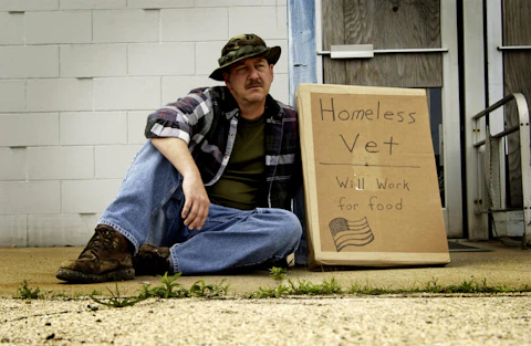 In May, President Biden announced that it’s his administration’s goal to reduce homelessness in the United States by 25% by 2025 and to rehouse 38,000 veterans in 2023. (Photo via Shutterstock)
