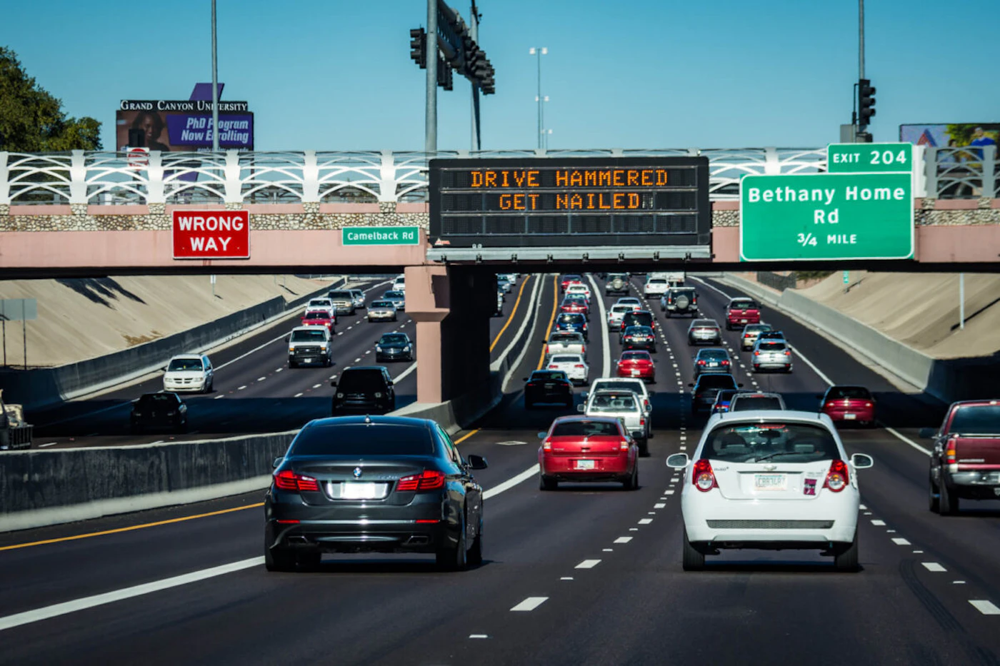 Interstate 17 in Phoenix (Shutterstock Photo)