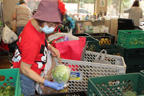 In 2022, the Senior Market Monday recorded 1,914 visits and 147 boxes delivered to homes. (Photo courtesy of the Foothills Food Bank and Resource Center)