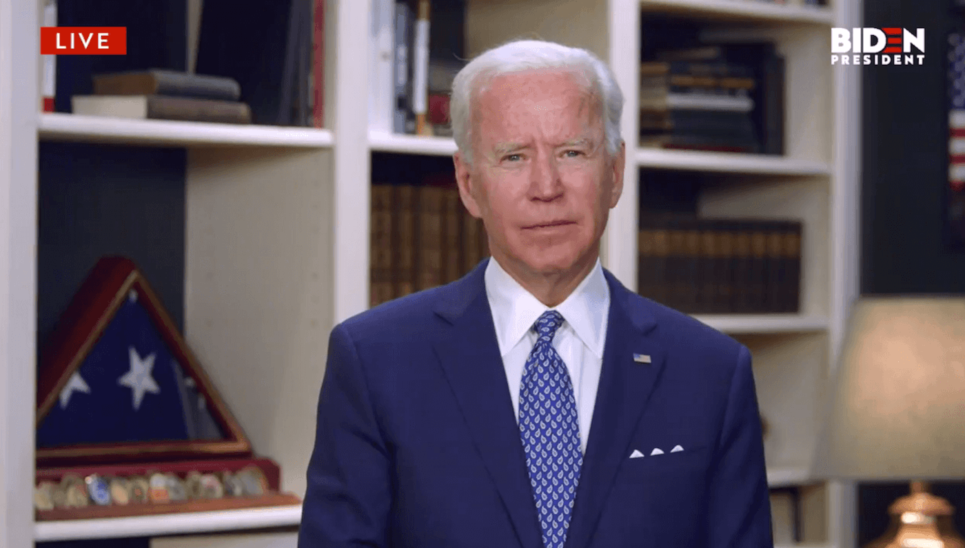 Joe Biden Image via screengrab