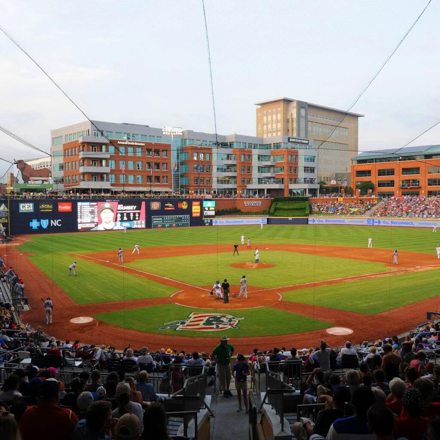The Durham Bulls Athletic Park, one of the finest ballparks you'll find anywhere. (Photo: Durham Bulls)