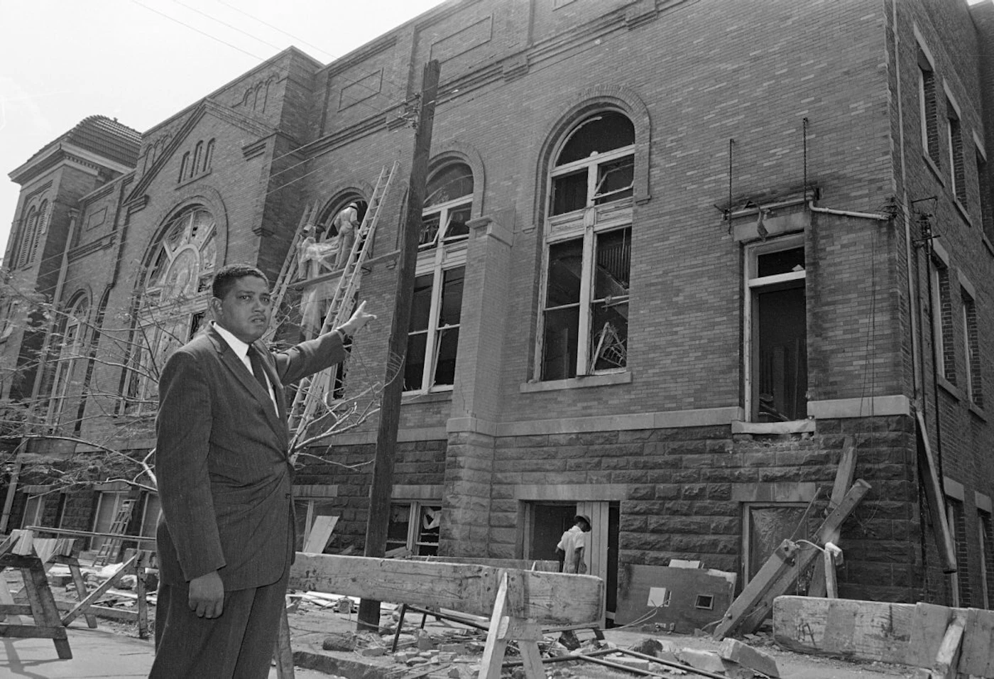 Numerous bomb threats against historically Black colleges across the nation evoke memories of racist violence, like the 1963 bombing of a Birmingham, Alabama church that killed four young girls and injured many others. (AP Photo)