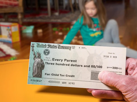 Families in North Carolina can get the rest of the child tax credit when they file their 2021 taxes. (Image via Shutterstock.)