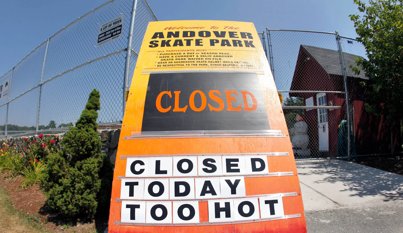 Extreme heat is a problem across the country, whether in North Carolina or Andover, Mass, above. But the solutions require a local approach, experts say. (AP Photo/Elise Amendola)