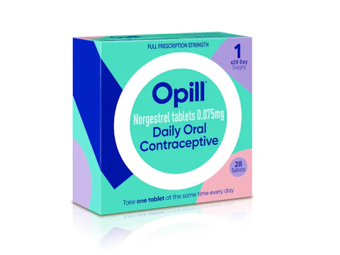 Opill is the first ever birth control pill to be approved for over-the-counter sales. The medication will likely become available at stores and online retailers in the U.S. in early 2024. (Perrigo, via Associated Press)