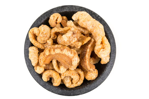 Pork cracklin' is a Southern staple. We tried out a local brand from Henderson, NC-based Carolina Country Snacks. (Shutterstock)