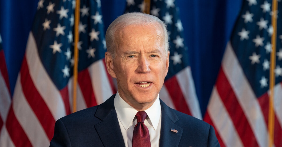 The Democratic candidate gave a strongly worded rebuke to the president’s accusations of being a Socialist. Biden