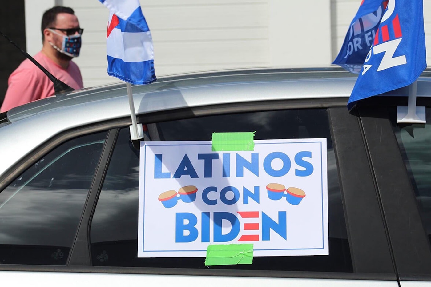 Puerto Ricans, Cubans, Dominicans, Venezuelans, and Chileans participated in the welcome rally, showing support for the candidate. Biden-Tampa-Rally