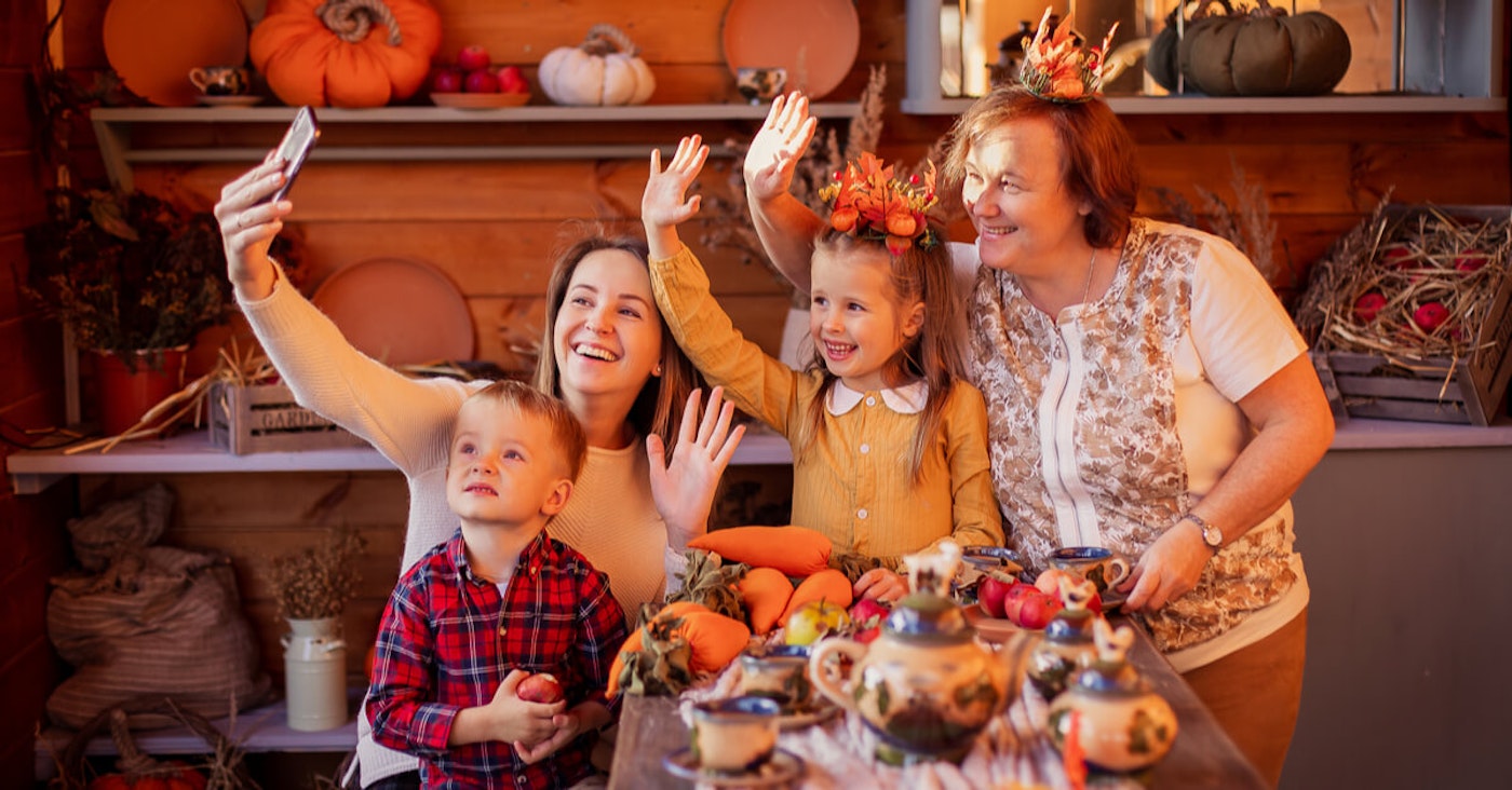 Families can still enjoy the holidays with a virtual celebration. Thanksgiving