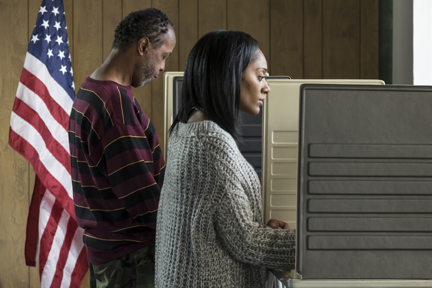 At the voting location, some situations may prevent voters from casting their vote. Voting