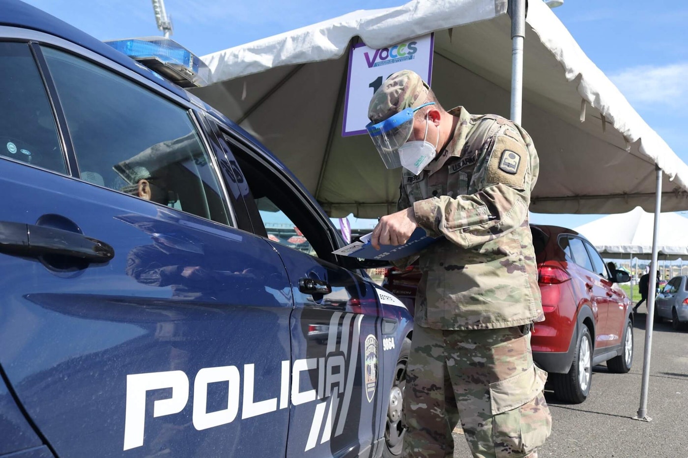 The National Guard will work in conjunction with the police, as the police will enforce laws when people do not respond to the soldiers’ guidance. National-Guard-Puerto-Rico