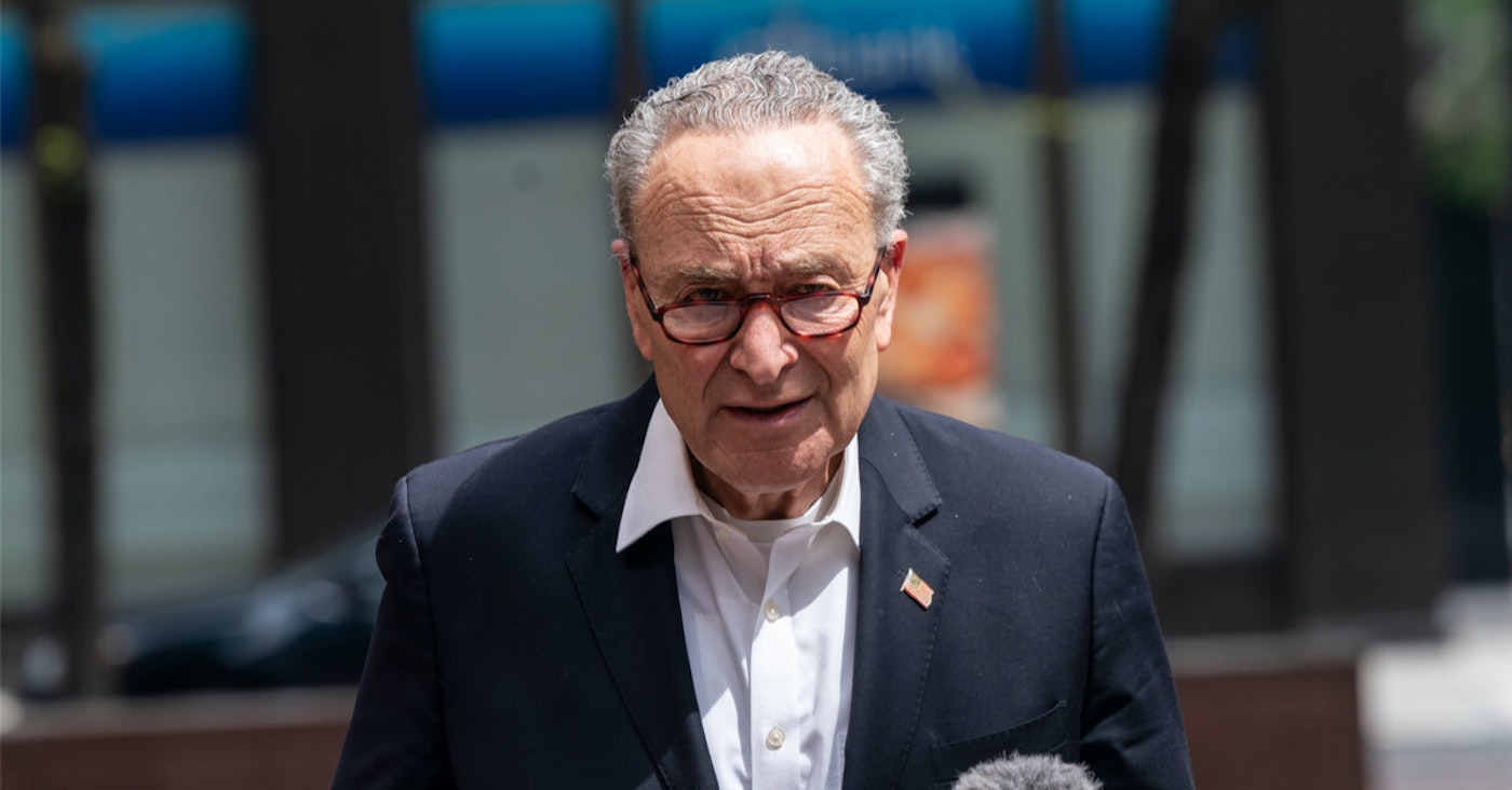 Senate Minority Leader Charles Schumer is one of more than 100 Democrats who signed the petition. Schumer-letter