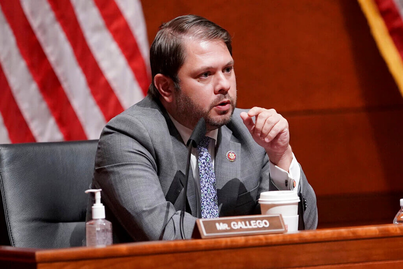 Rep. Ruben Gallego, D-Ariz. rep. gallego military capitol