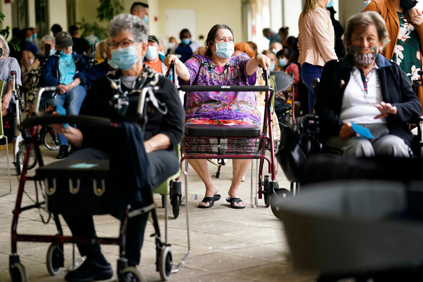 Gov. Ron DeSantis admitted the state has unused vaccines, saying they are mostly second doses for seniors who received their first shot and are waiting for the second one. Florida-Vaccines