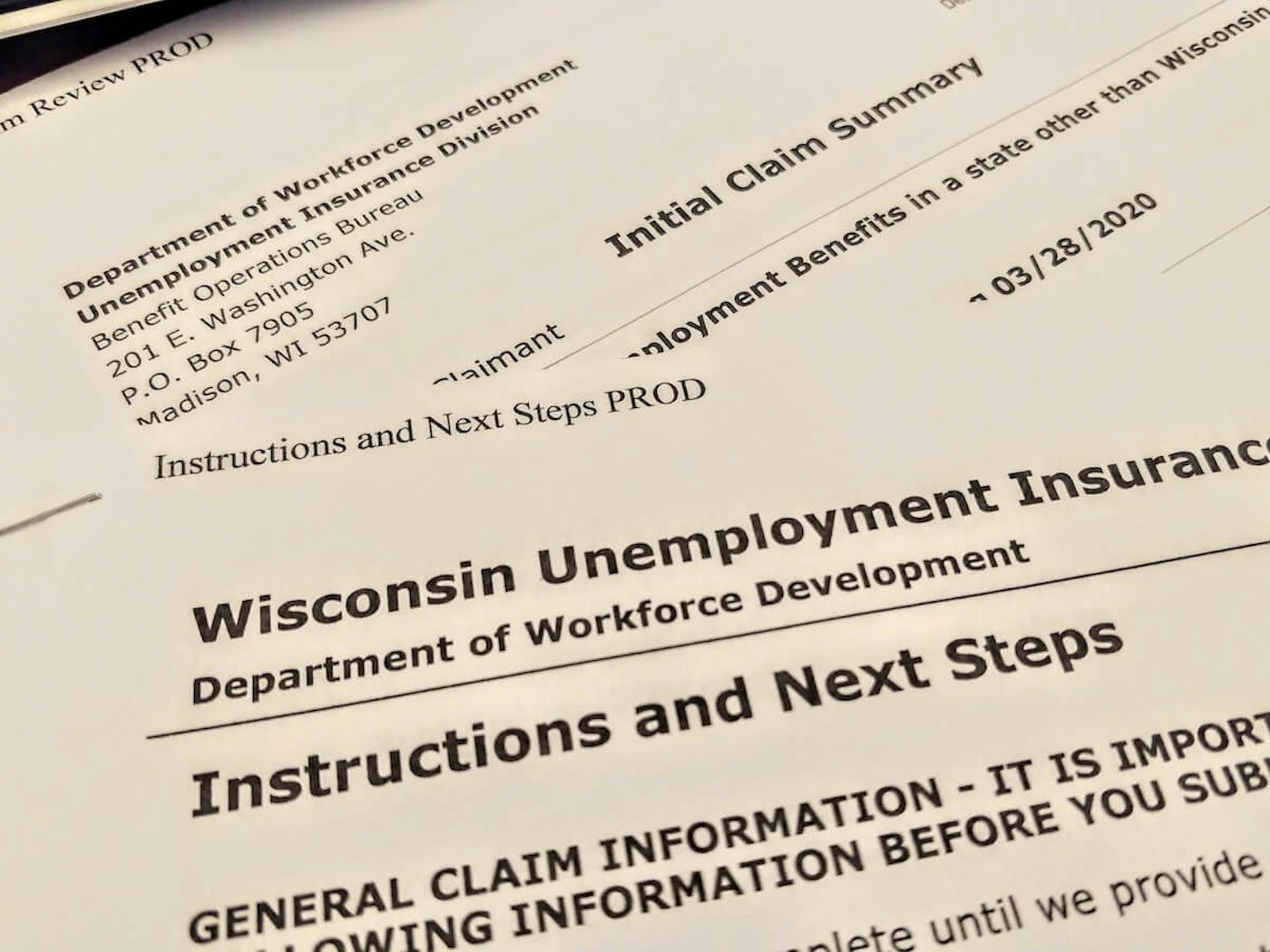 Unemployment wisconsin job search forms