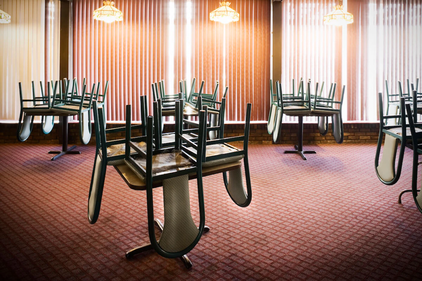 Empty restaurant