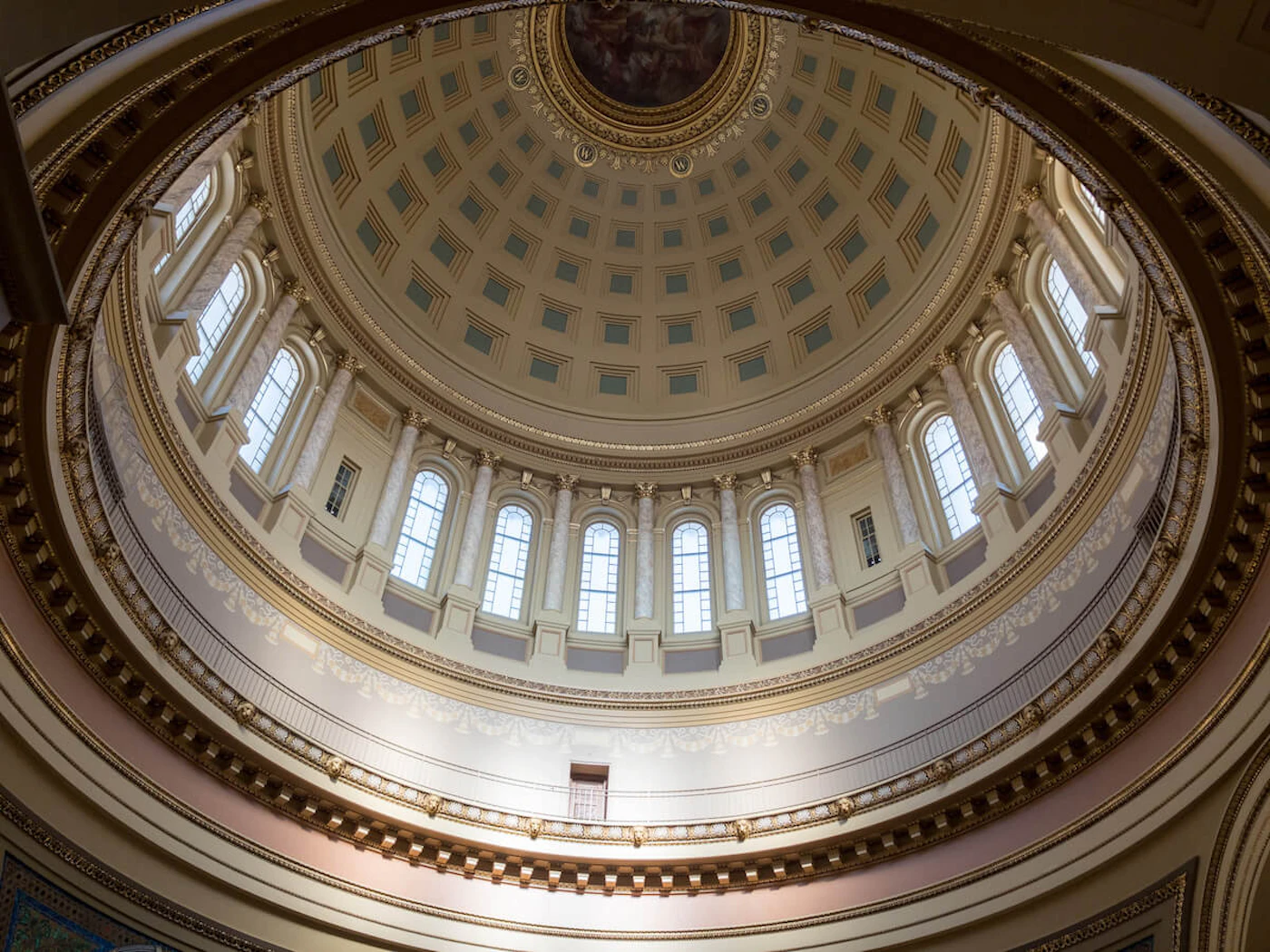 State Capitol dome interior