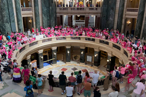 State Capitol abortion protest