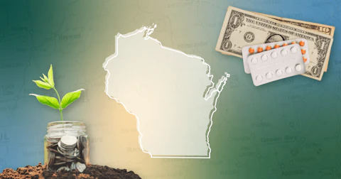 The law ensured that 43,000 Wisconsinites were able to keep their health insurance, reduced the cost of insulin for nearly 32,000 seniors, and incentivized several manufacturers to invest in the state and create more clean energy jobs. (Graphic by Francesca Daly)
