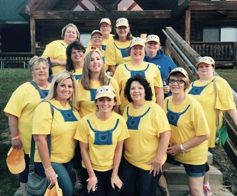 It's a weekend full of traditions, memory-making, and fun, for Rhonda Taylor's group, who come from all over to attend the Warrens Cranberry Festival each year. Photo courtesy Rhonda Taylor