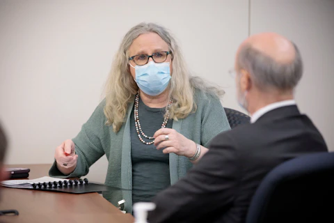 Pennsylvania Secretary of Health Dr. Rachel Levine and Gov. Tom Wolf are concerned about coronavirus vaccine misinformation. (Flickr/Office of Gov. Tom Wolf)