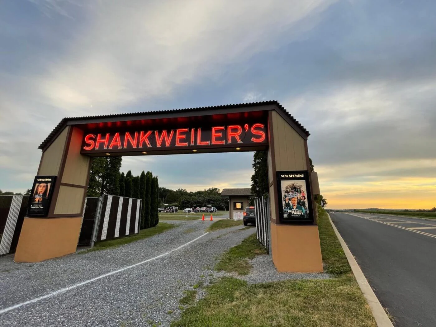Shankweiler's drive-in movie theatre in Orefield, Lehigh County (Photo: Beth Lennon)