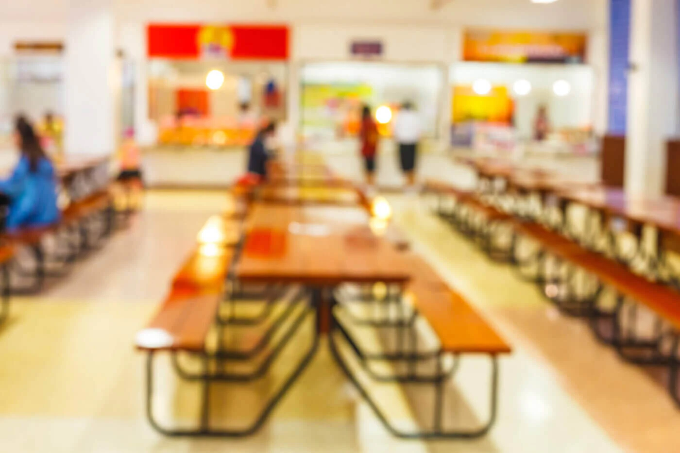 School cafeteria (Image: Shutterstock)