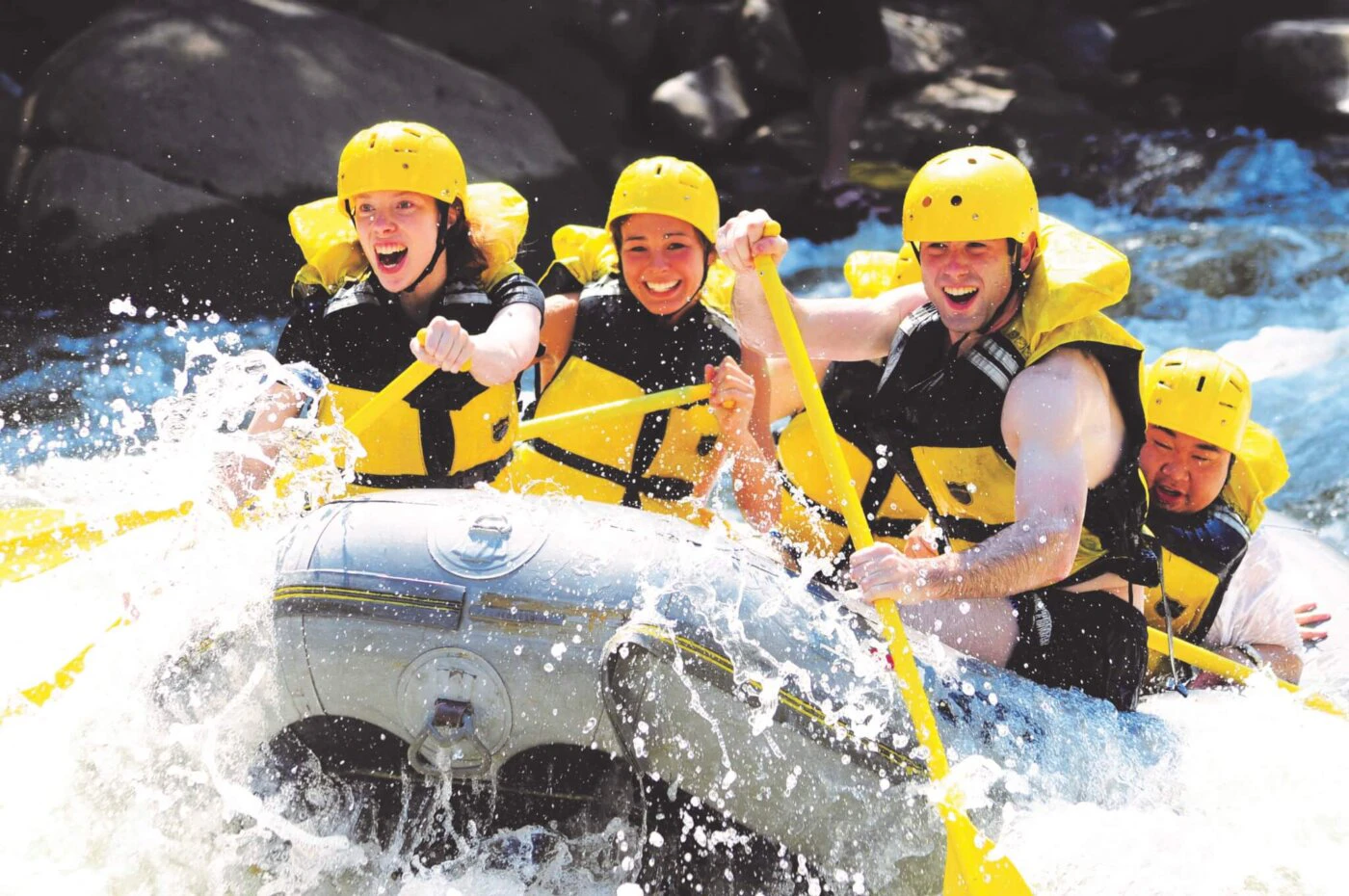 Whitewater rafting on the Youghiogheny River. (Photo: GO Laurel Highlands)