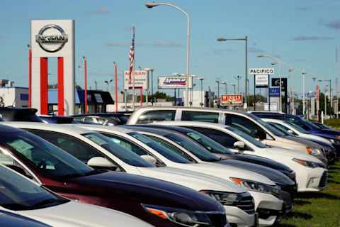 FILE - Cars for sale line the road at a used auto dealership in Philadelphia, Thursday, Sept. 29, 2022.  The Federal Reserve’s expected move Wednesday, July 26, 2023, to raise interest rates for the 11th time could once again send ripple effects across the economy.  (AP Photo/Matt Rourke, FILE)