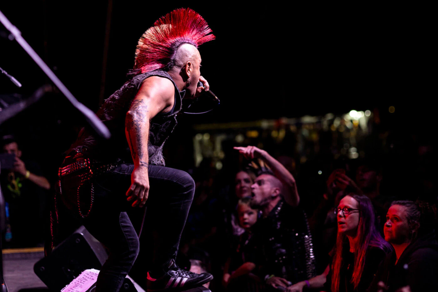 The Casualties perform at the Camp Punksylvania festival in 2022 at Scranton's Circle Drive-In. (Photo: Courtesy Riot Squad Media)