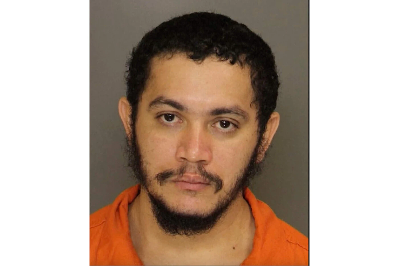 This photo provided by the Chester County Prison shows Danelo Cavalcante.  Cavalcante, convicted this month of fatally stabbing his girlfriend escaped Thursday, Aug. 31, 2023 from the suburban Philadelphia prison and prosecutors say he is also wanted in his native Brazil in a separate slaying. (Chester County Prison via AP)