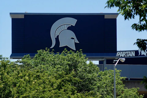 Michigan State University Spartan Stadium. (Photo via Susan J. Demas, Michigan Advance)